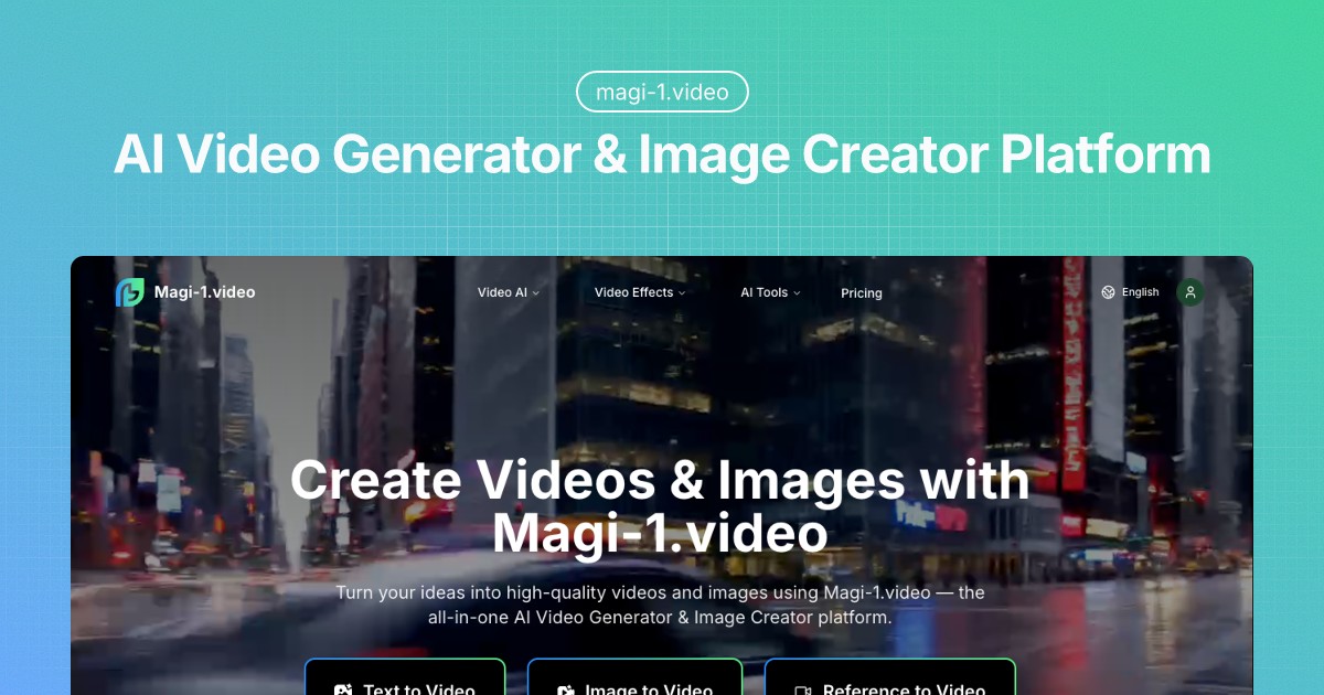 Magi-1 Video media 1