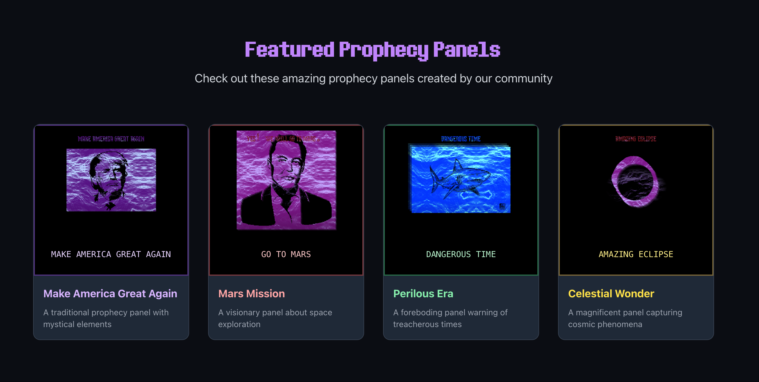 Deltarune prophecy panel generator