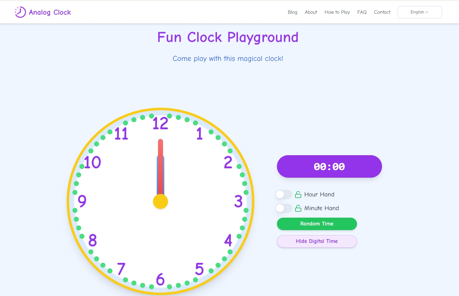analog clock