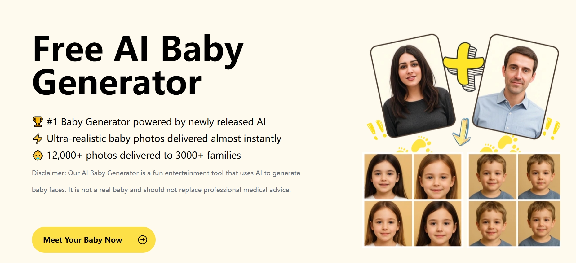 AI Baby Face Generator