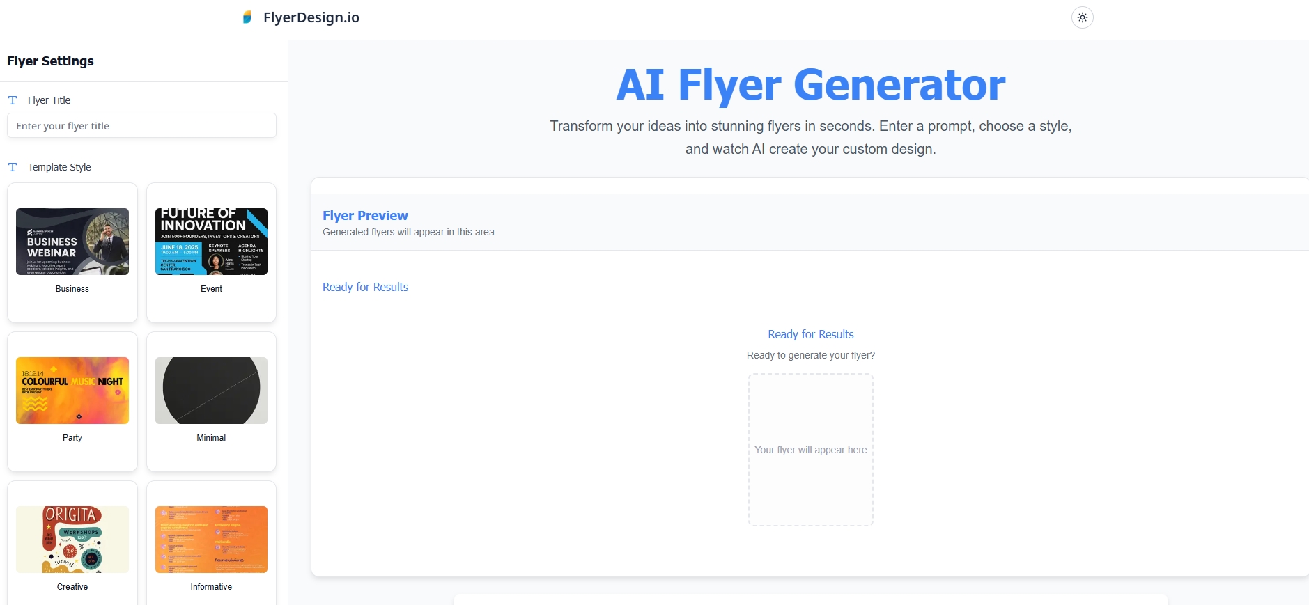 传单设计 - AI传单设计生成器-FlyerDesign.io媒体1