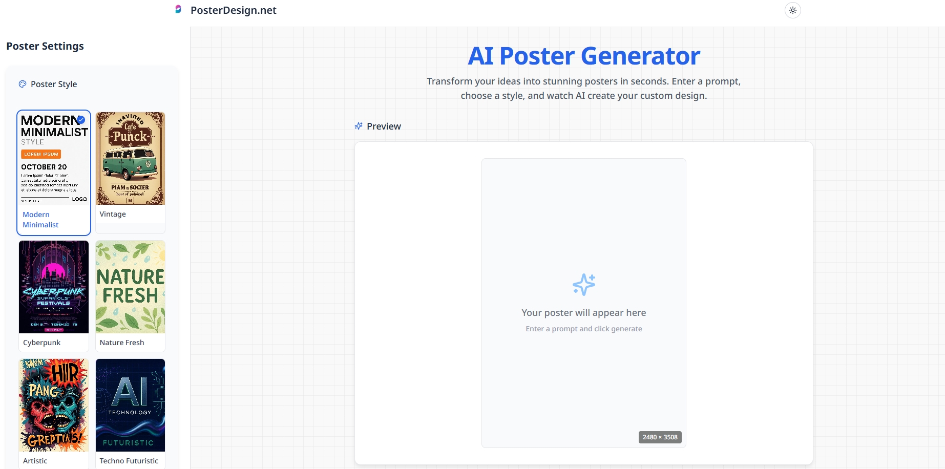 海报设计 - AI海报设计制造商-Posterdesign.net媒体1