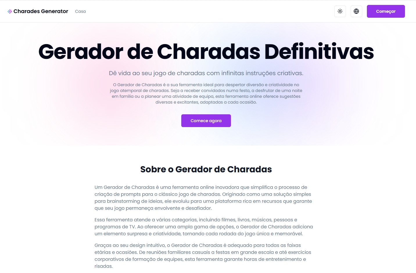 Charades 생성기 - 무료 온라인 charades 생성기 |charadesgenerator.cc 미디어 1