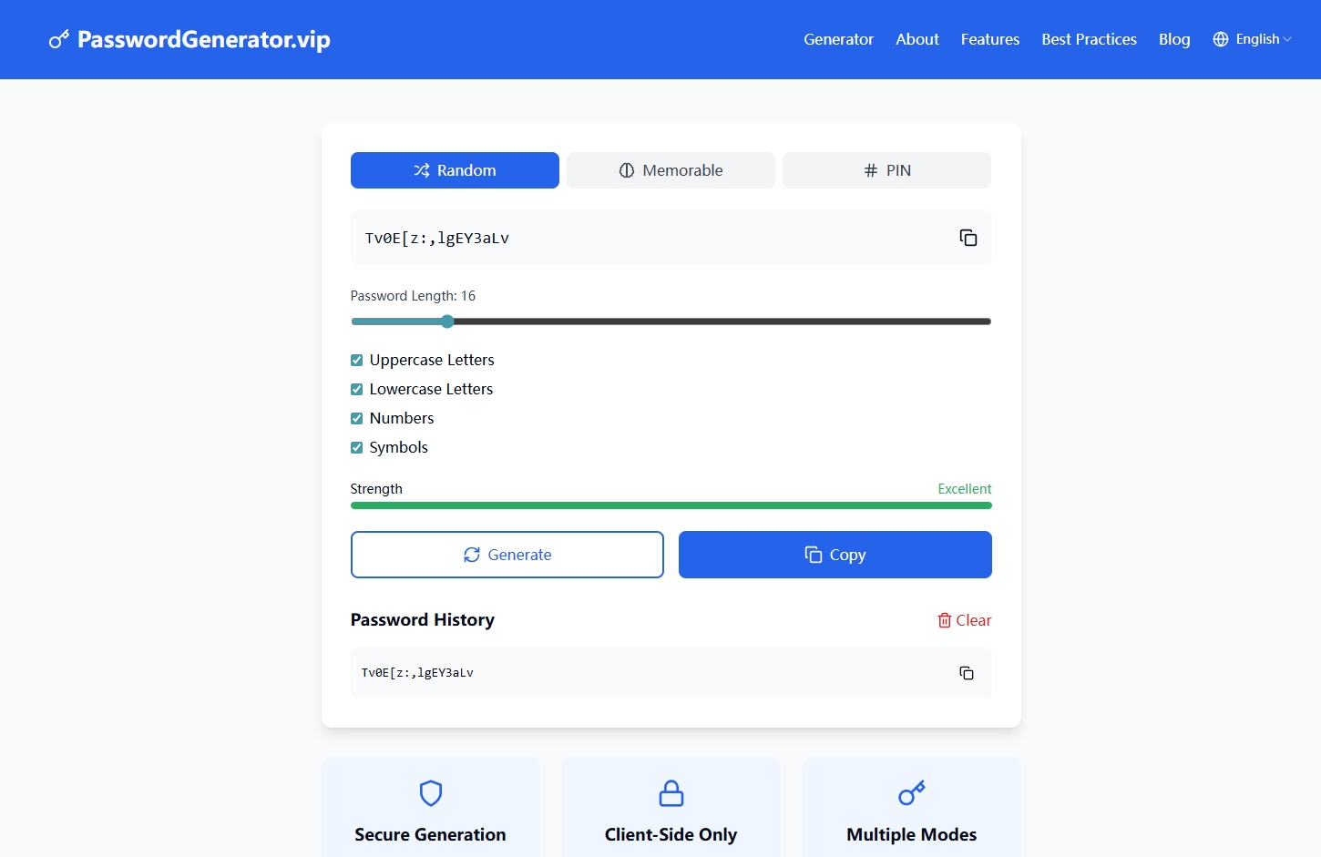온라인 비밀번호 생성기 - 온라인 비밀번호 생성기 - 강력하고 안전한 비밀번호 생성 |passwordgenerator.vip 미디어 1