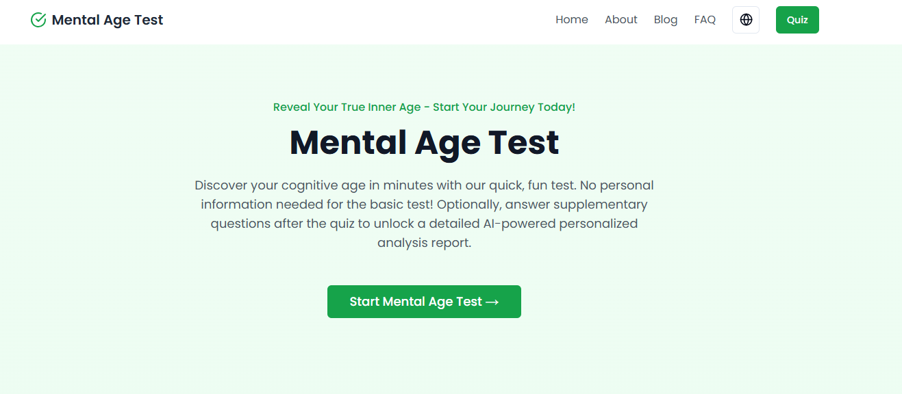 mentalagetest