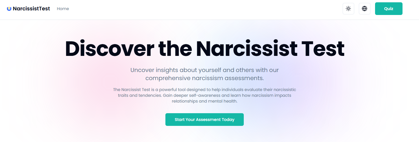 test de narcissique