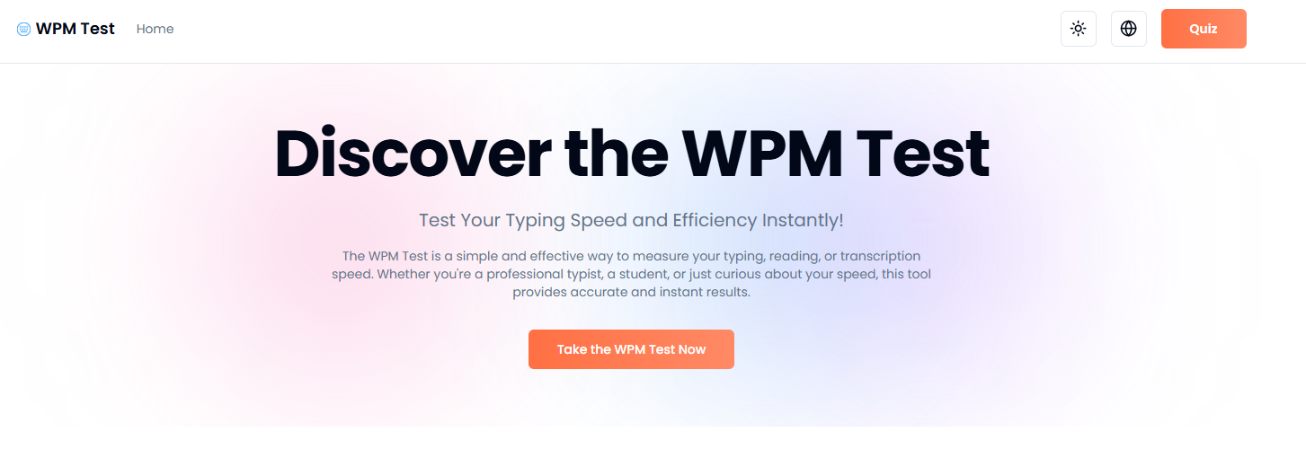 Teste WPM