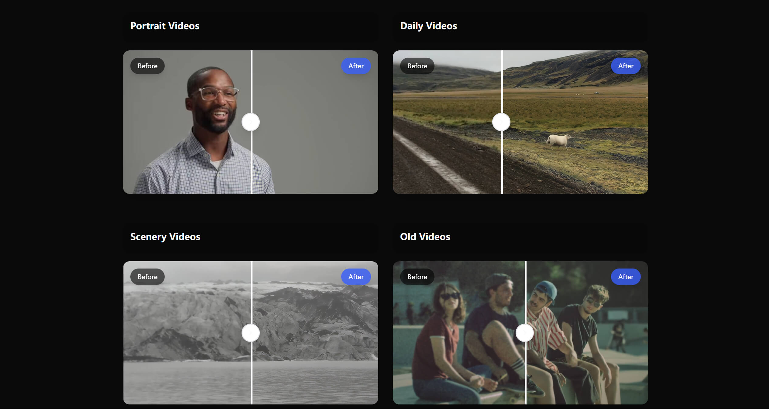 AI เพิ่มประสิทธิภาพถัดไป - ตัวเพิ่มประสิทธิภาพถัดไป - AI Video Quality Enhancer & HD Video Converter ออนไลน์ media 1