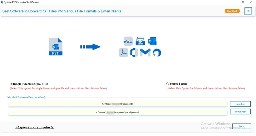 MailConverterTools PST naar Office 365 Migration Tool - Naadloze PST-migratie-snel, veilig en probleemloos media 1