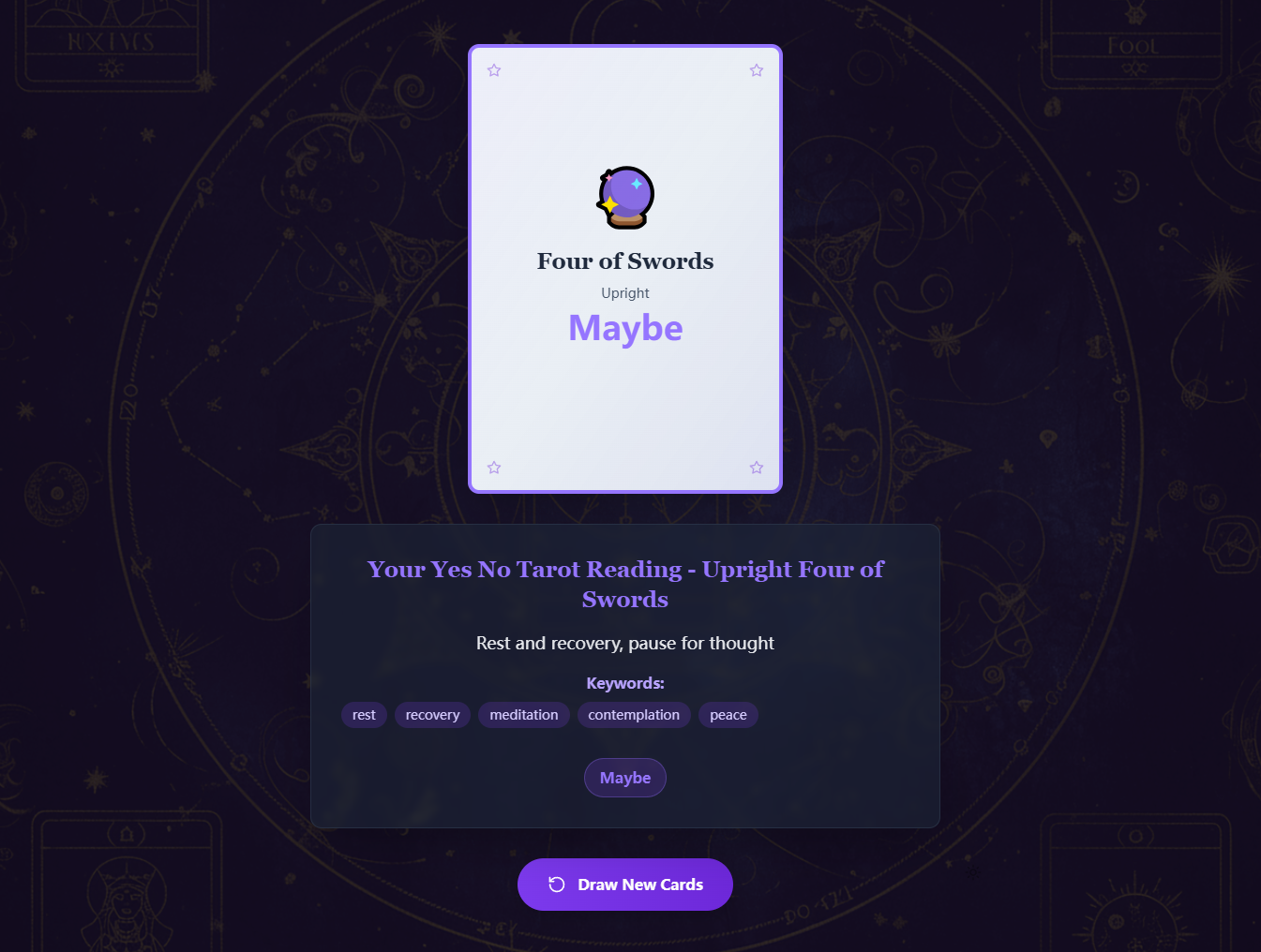 Yes No Tarot - Yes No Tarot - Free Instant Yes or No Tarot Reading | Accurate Answers media 2