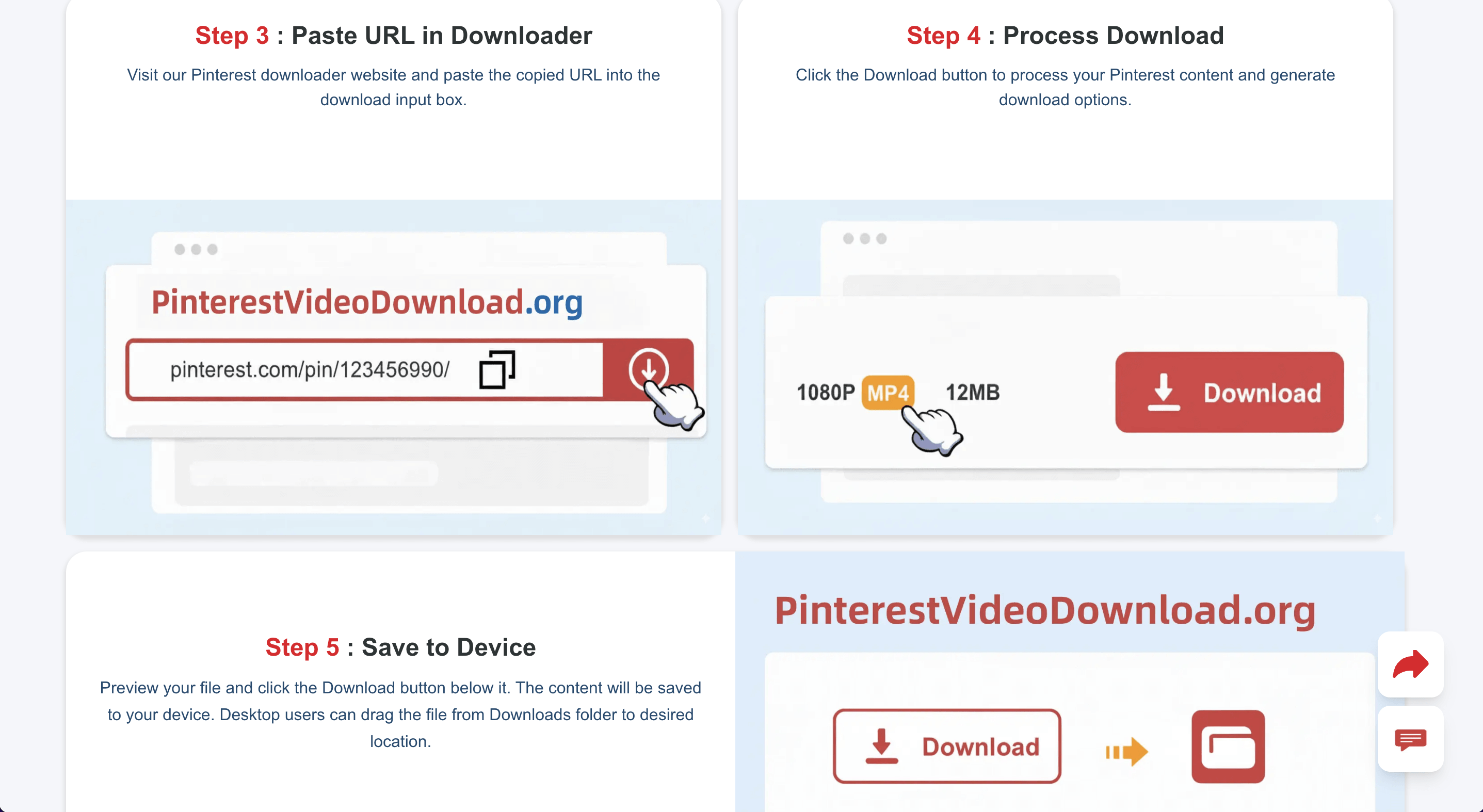 Pinterest Video Downloader - Scarica video HD online - Scarica immediatamente i video di Pinterest media 5