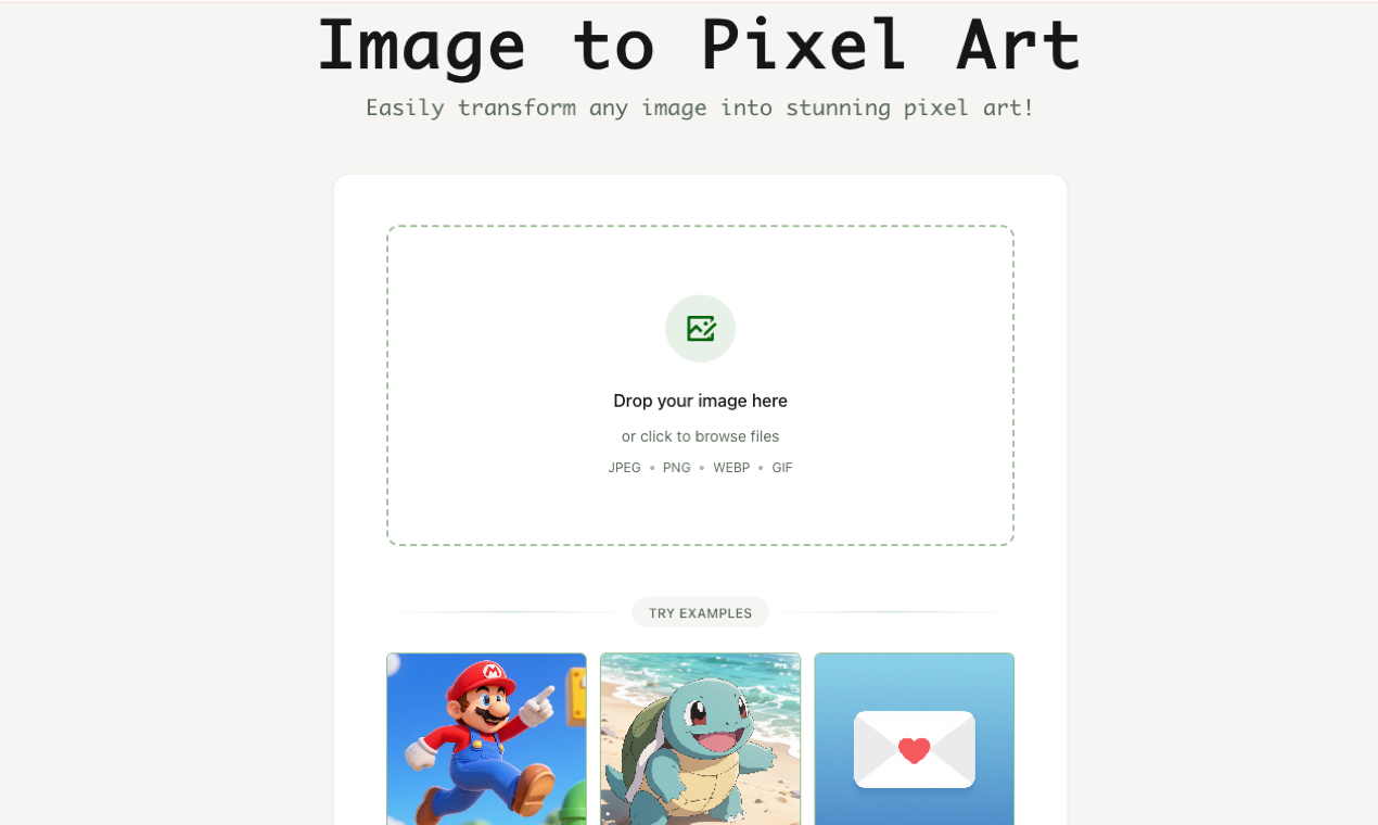 imagepixelart - Free and Easily transform any image into stunning pixel art media 1