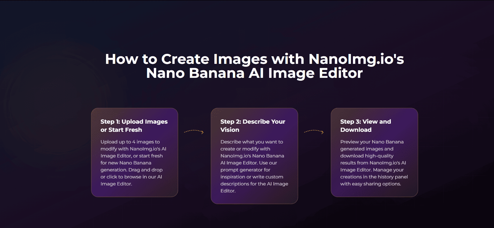 NanoImg - 10 सेकंड में ऐ इमेज एडिटिंग-नैनोइमग के साथ प्रो-क्वालिटी फ़ोटो में पाठ को पूरा करें। मीडिया 1