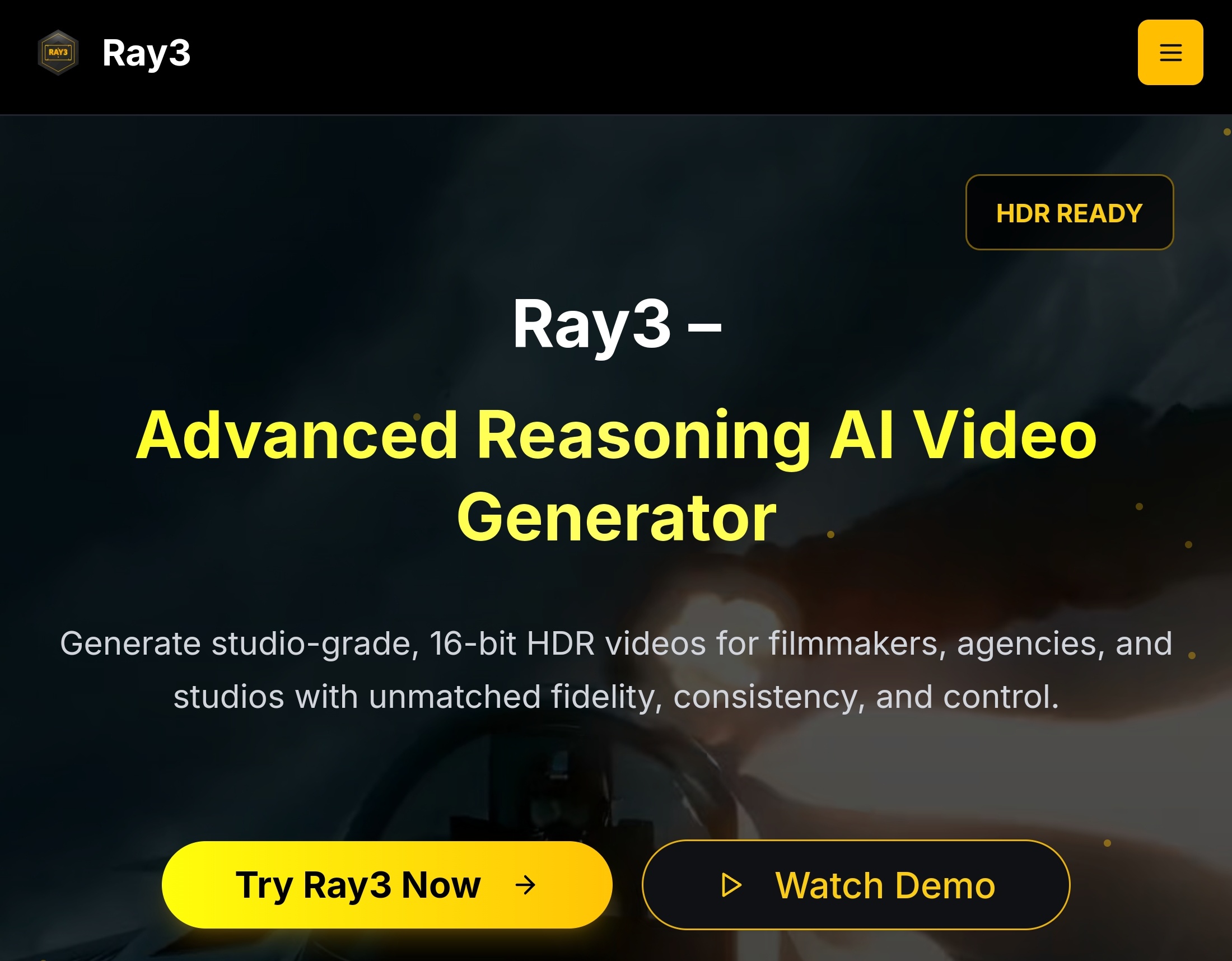 Penjana video ray3 ai