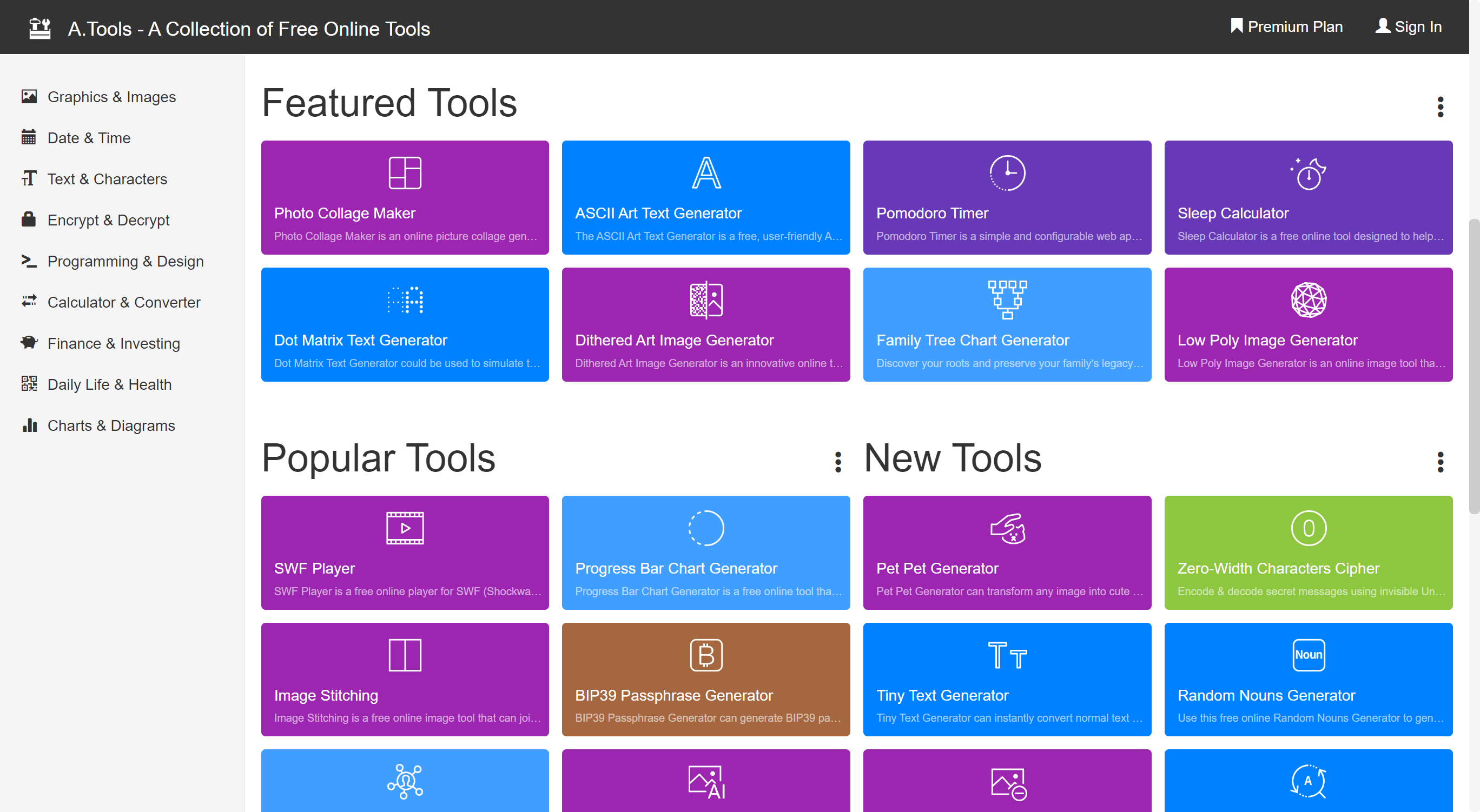 A.Tools - Una raccolta di fantastici strumenti online gratuiti media 2