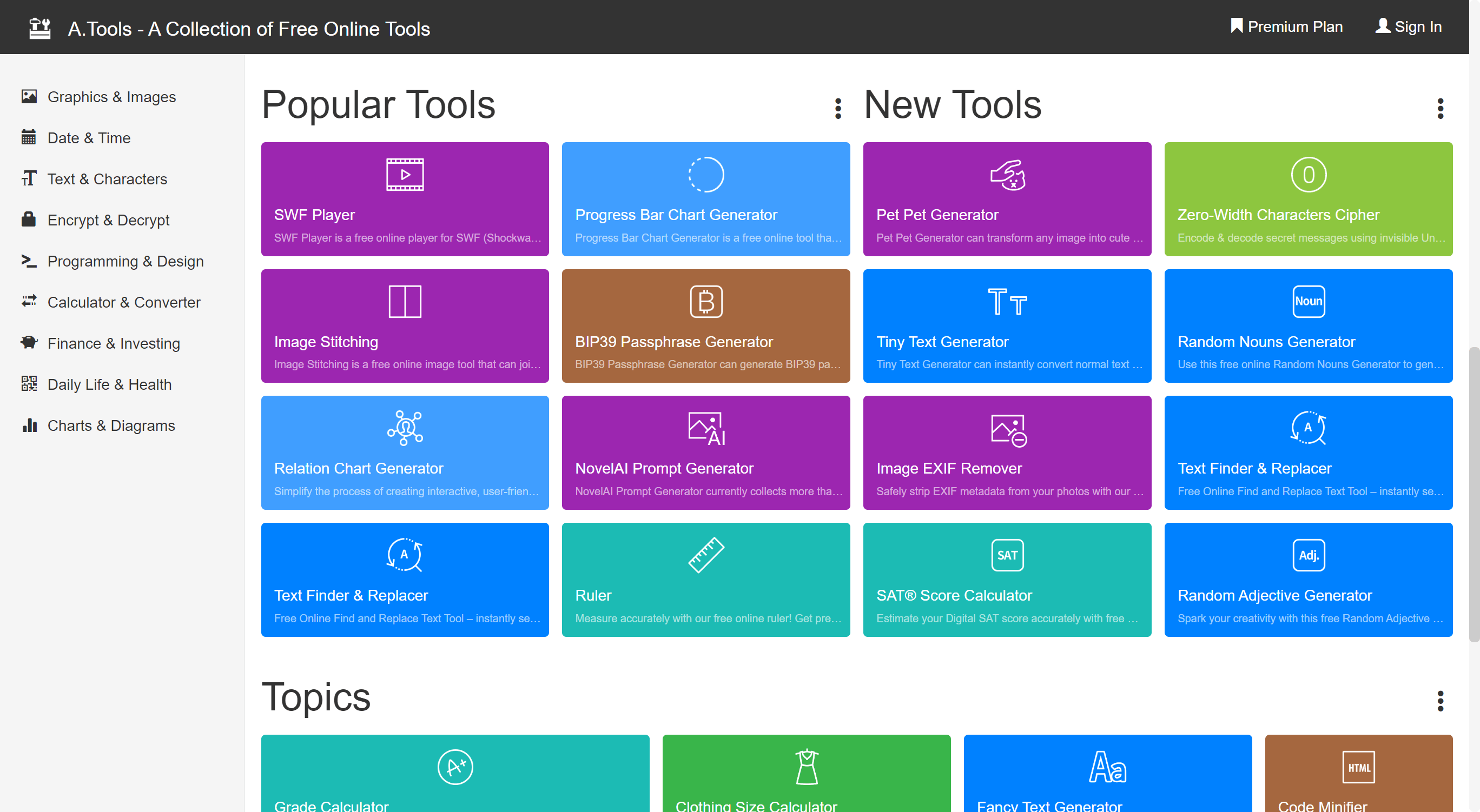 A.Tools - Una raccolta di fantastici strumenti online gratuiti media 3