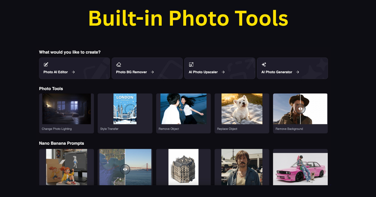 Média Photo AI Editor - Modification photo alimentée par AI: modifier, transformer et améliorer avec du texte 3