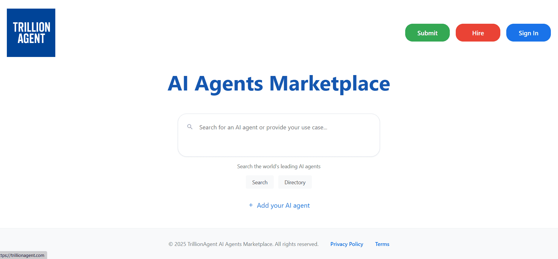Marché des agents de l'IA