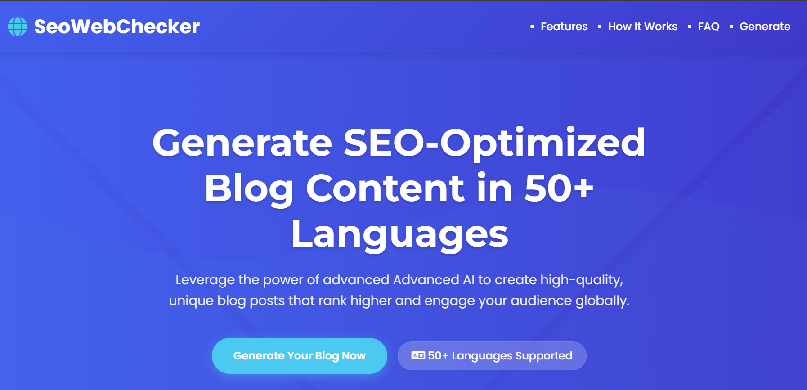 Média SEOWebChecker - Outils d'IA SEO dans l'automatisation 4