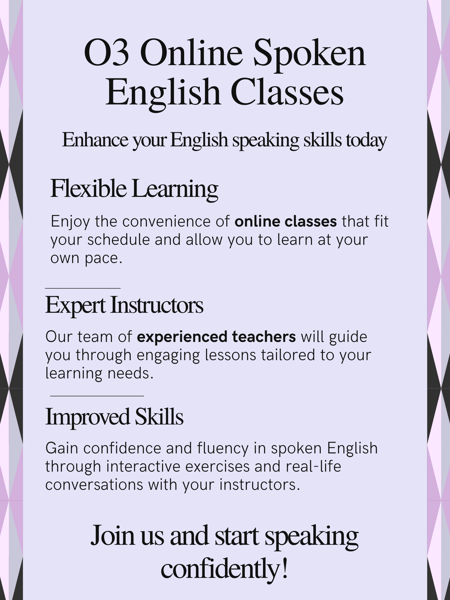 Média Meilleur institut anglophone - Parlez anglais couramment avec les cours d'anglais parlé en ligne O3 1