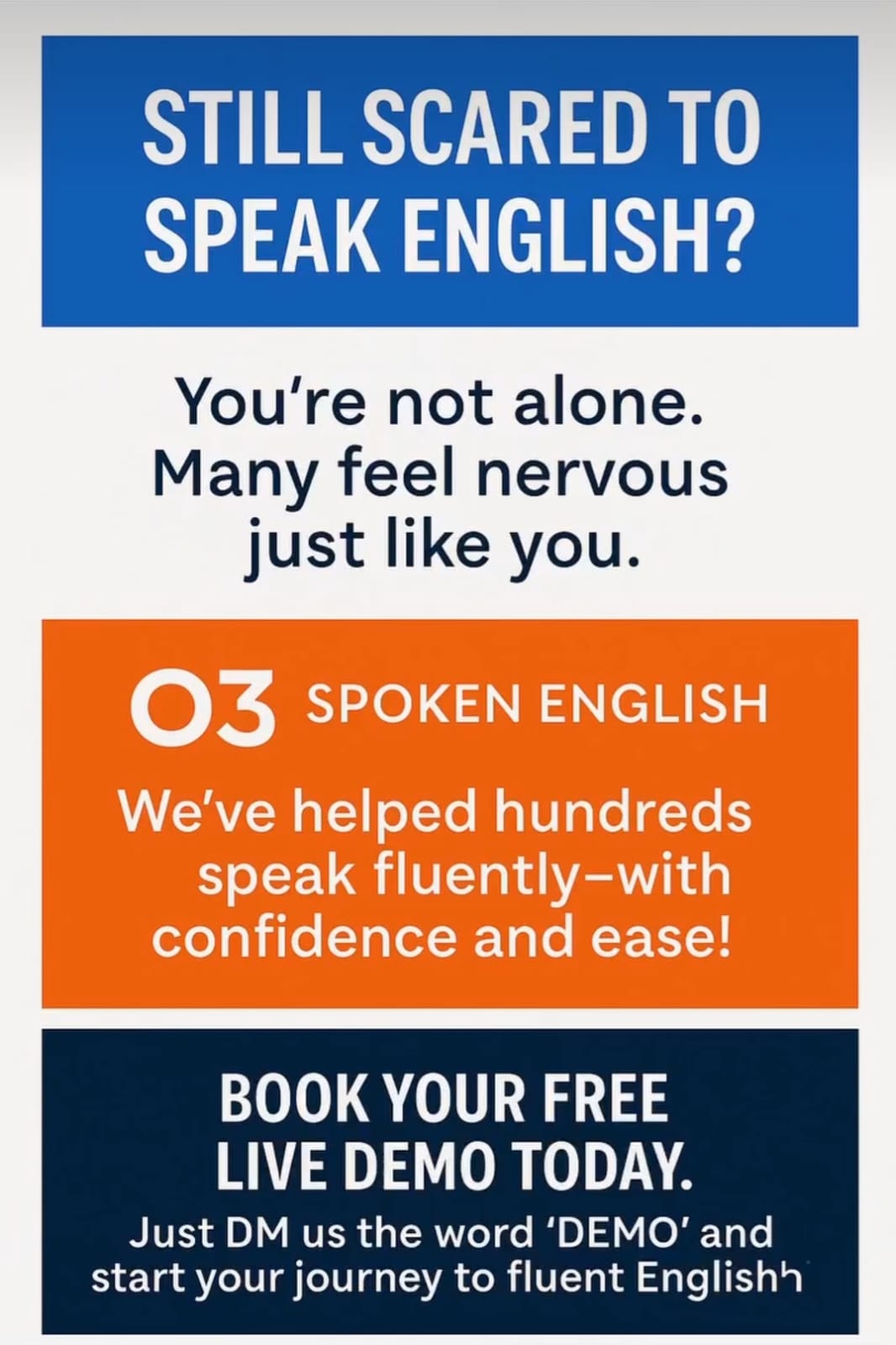 Média Meilleur institut anglophone - Parlez anglais couramment avec les cours d'anglais parlé en ligne O3 2