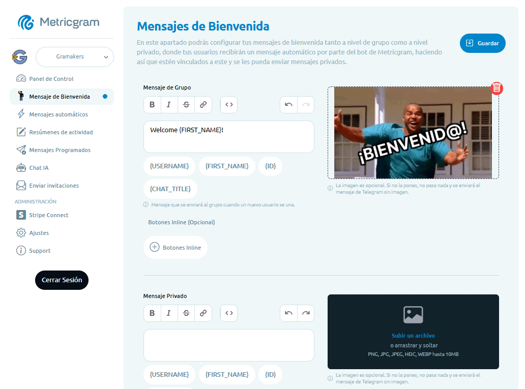 Média Métriquegramme - Gérez facilement votre communauté Telegram 1