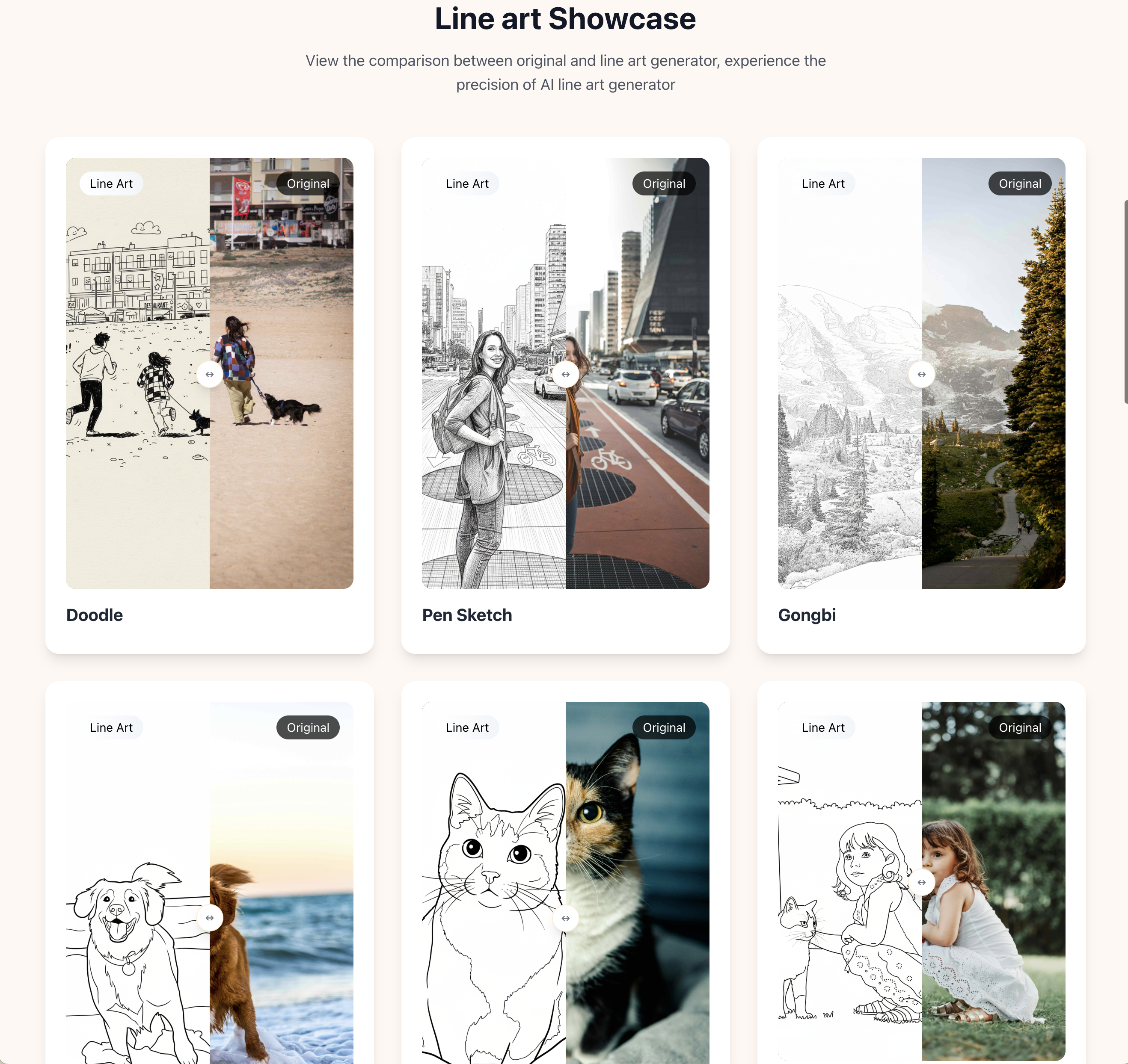 LineArt AI - Transform your photos into stunning line art. Instantly convert any image into a clean, minimalist sketch with our AI. media 1