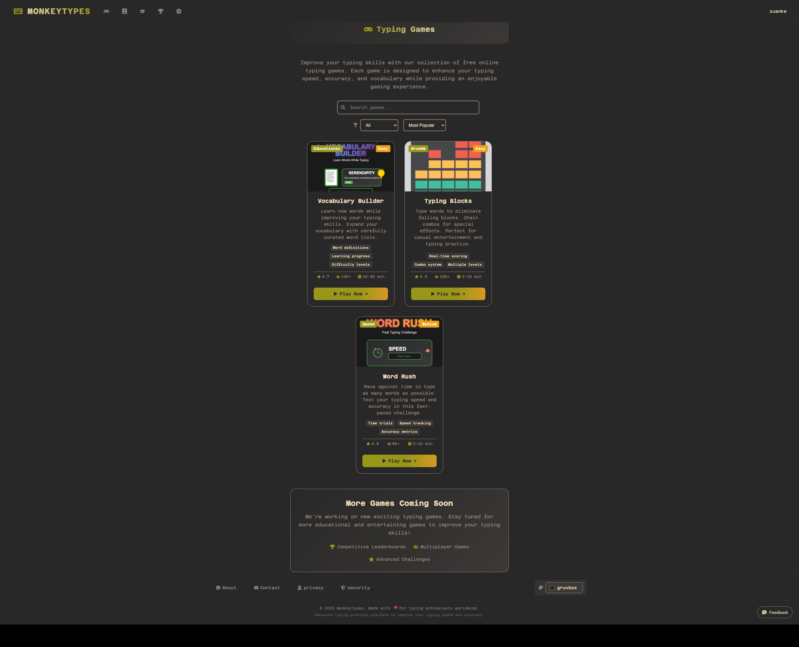 Mídia 2 de MonkeyTypes - Free Typing Speed Test | MonkeyTypes - Test Your WPM & Accuracy Online