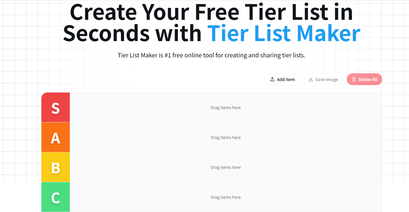 ティアリストメーカー