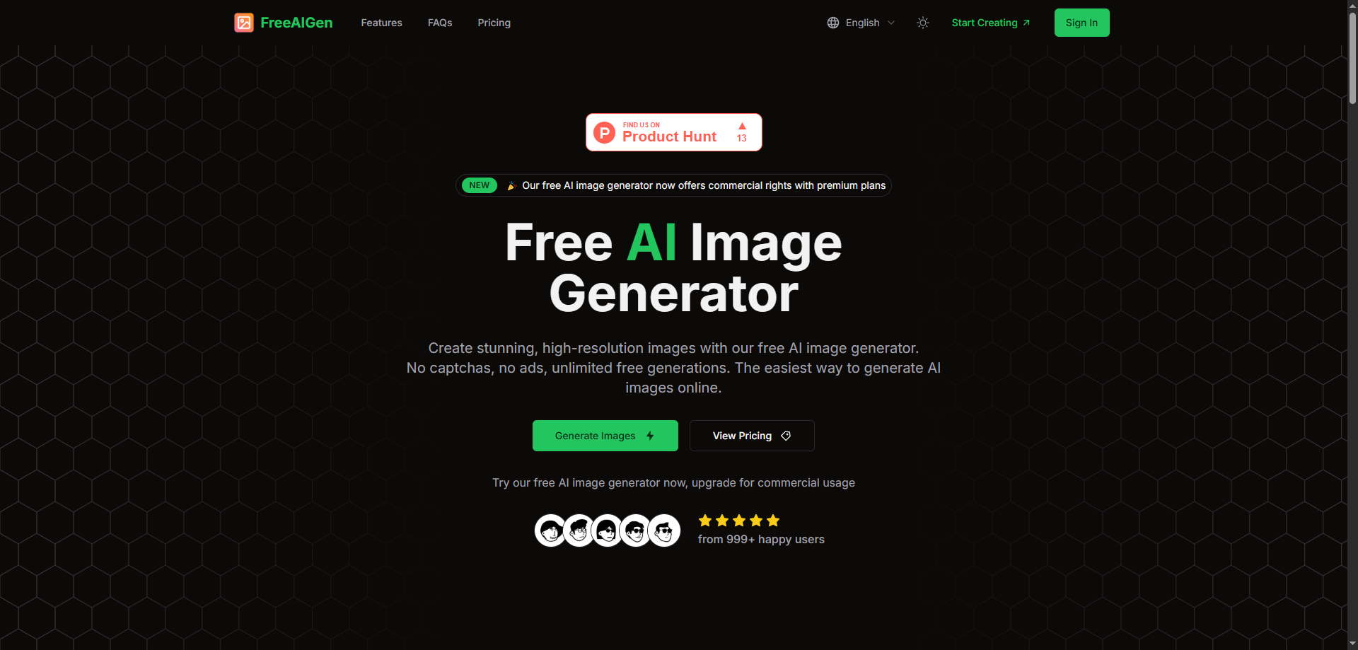 ฟรีAIGen - เครื่องกำเนิดภาพ AI ฟรี media 1
