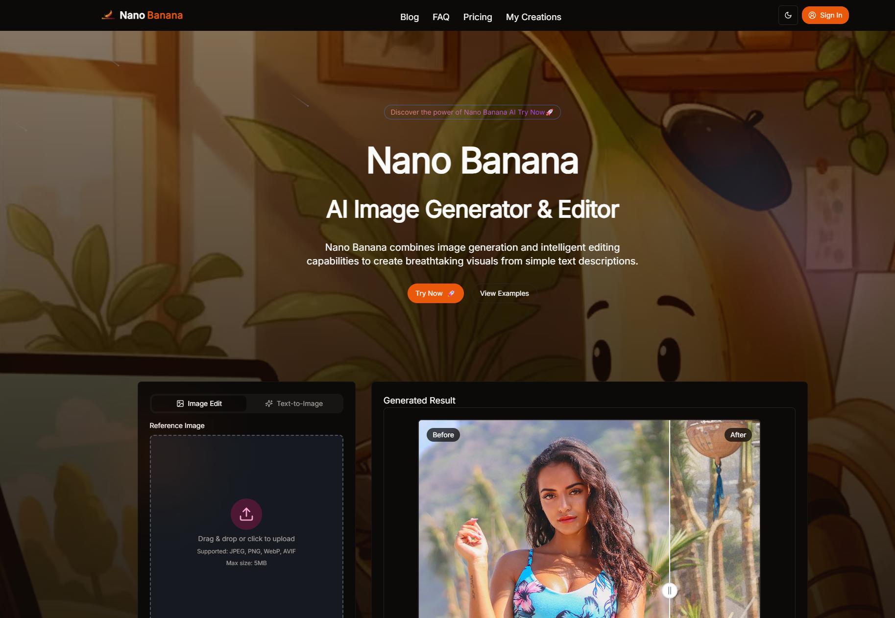 나노 바나나 프로 - 나노 바나나 - 당신의 상상력을 놀라운 이미지로 바꿔보세요. 미디어 1