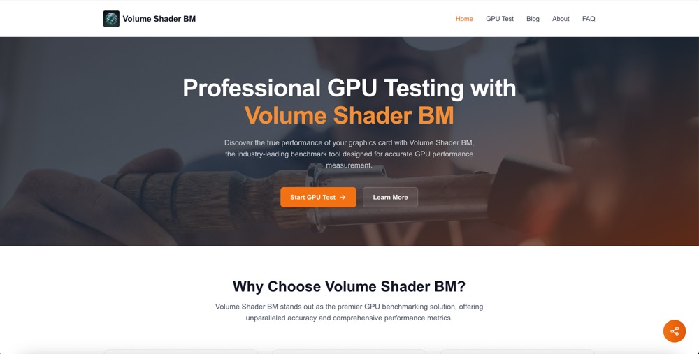 볼륨 셰이더 bm - 볼륨 셰이더 BM - GPU 성능 테스트 미디어 1