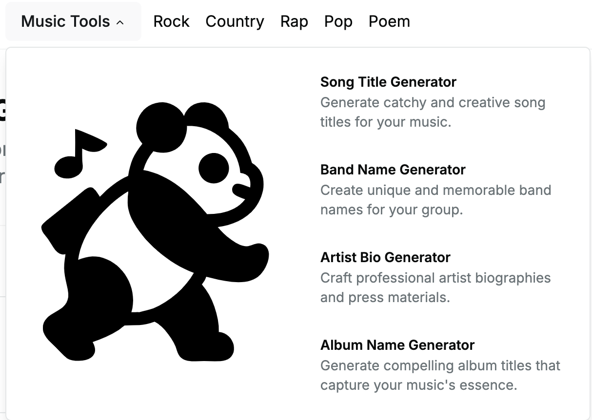 무료 AI 가사 생성기 - 무료 AI 가사 생성기 - 즉시 가사 만들기 미디어 3