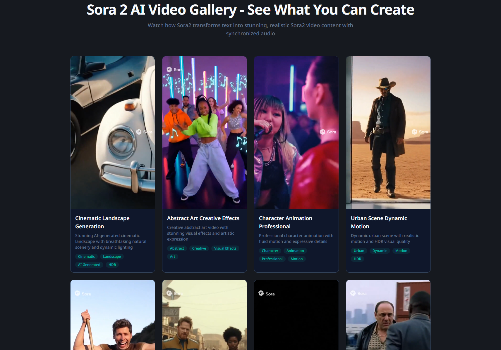 아이 소라2 - Sora2 - 무료 AI 비디오 생성기 |온라인으로 멋진 비디오 만들기 미디어 2