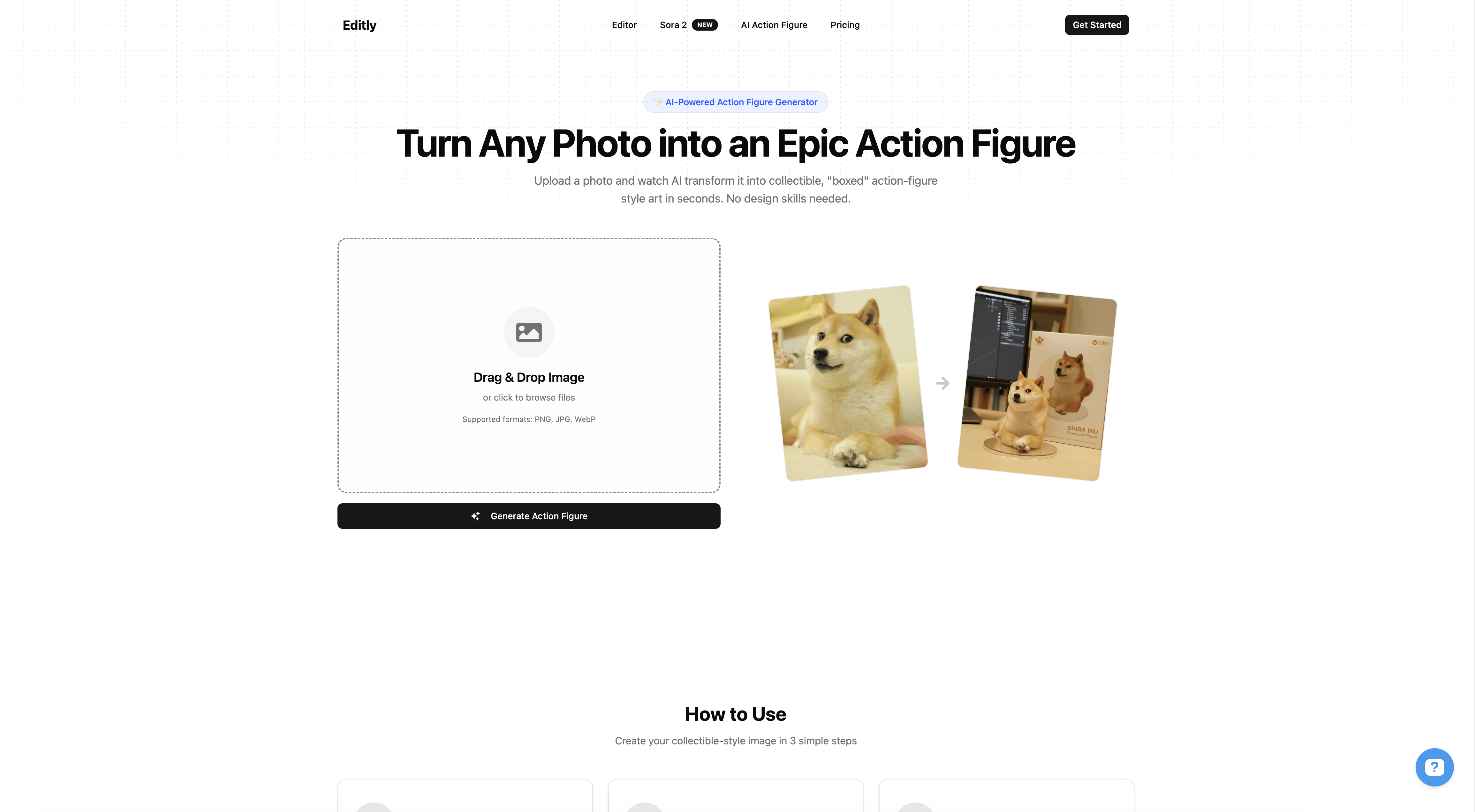 편집적으로 - AI 기반 이미지 편집 – 빠르고 워터마크가 없으며 상업적 사용이 가능합니다. 미디어 3