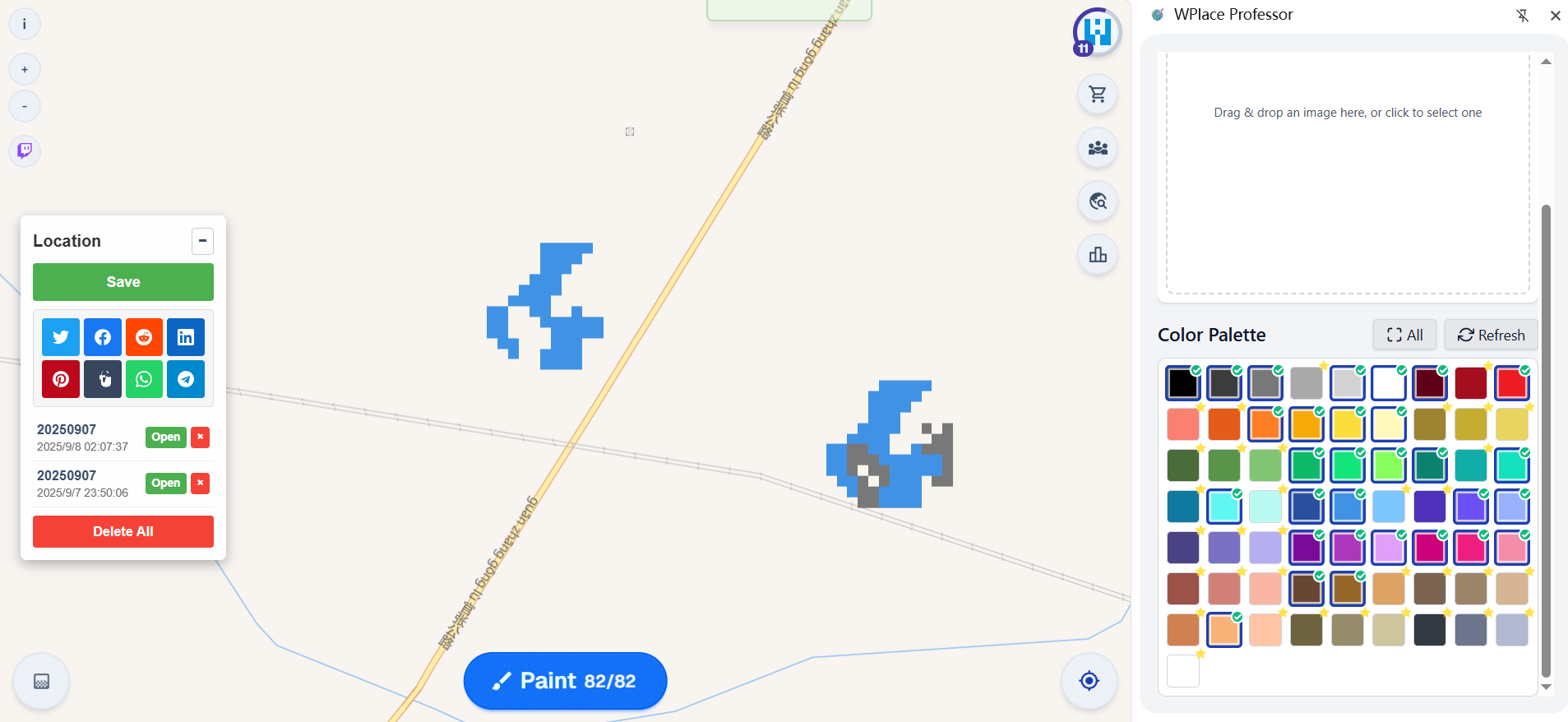 Wplace 툴킷 - Wplace.live를 위한 최고의 리소스 허브 미디어 3