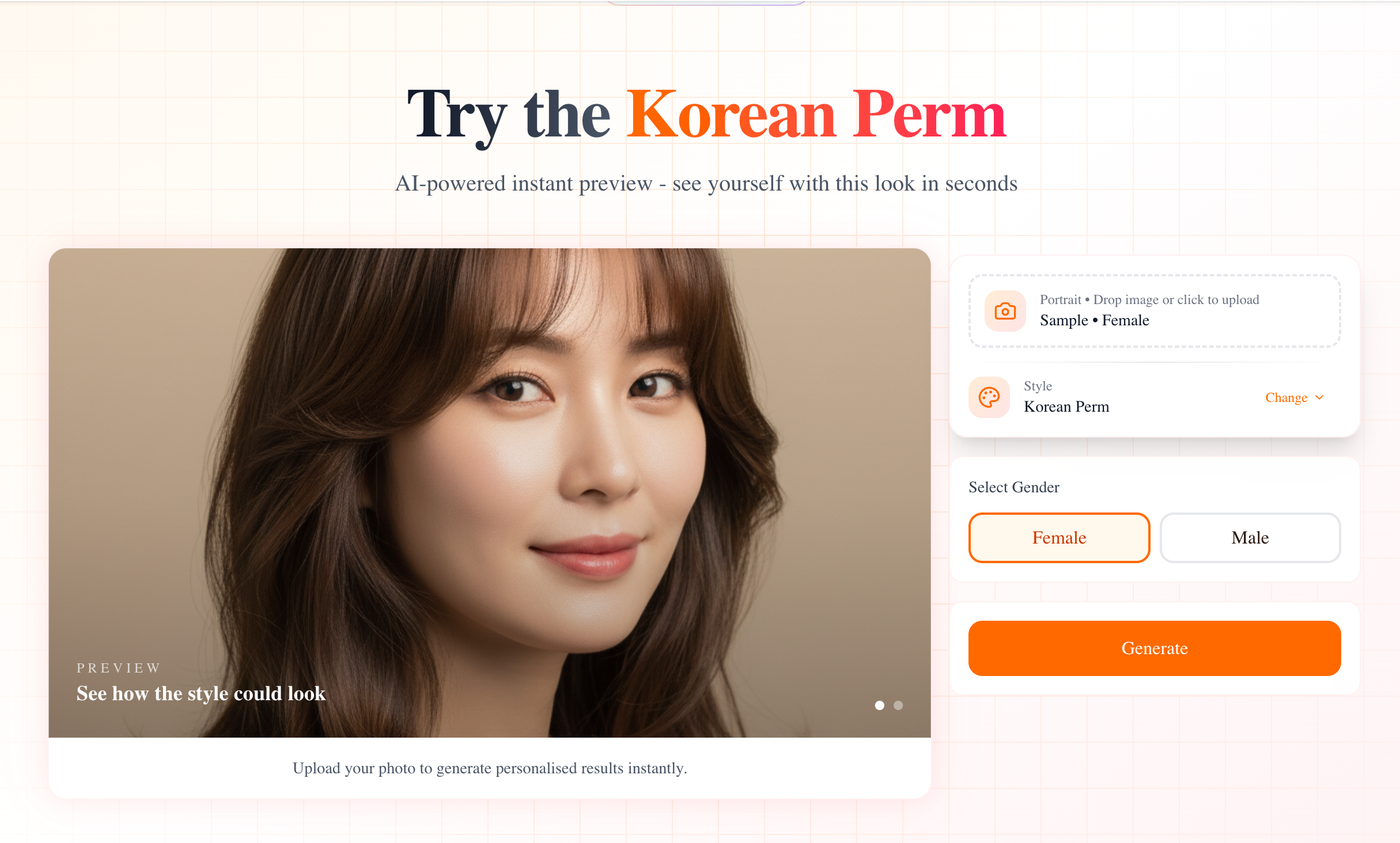 AI헤어스타일천재 - 첫 번째 스타일을 무료로 사용해 보세요!aihairstylegenius.com 방문 미디어 1