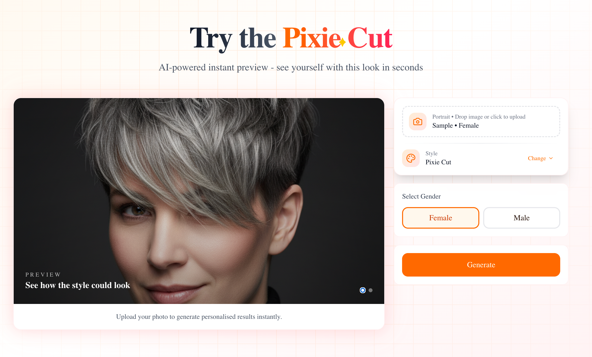 AI헤어스타일천재 - 첫 번째 스타일을 무료로 사용해 보세요!aihairstylegenius.com 방문 미디어 2