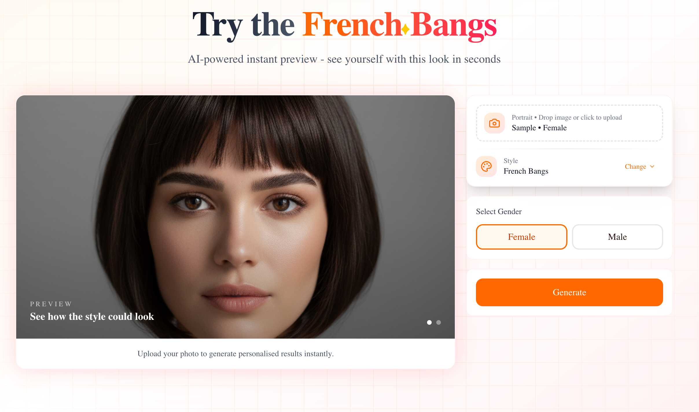 AI헤어스타일천재 - 첫 번째 스타일을 무료로 사용해 보세요!aihairstylegenius.com 방문 미디어 3