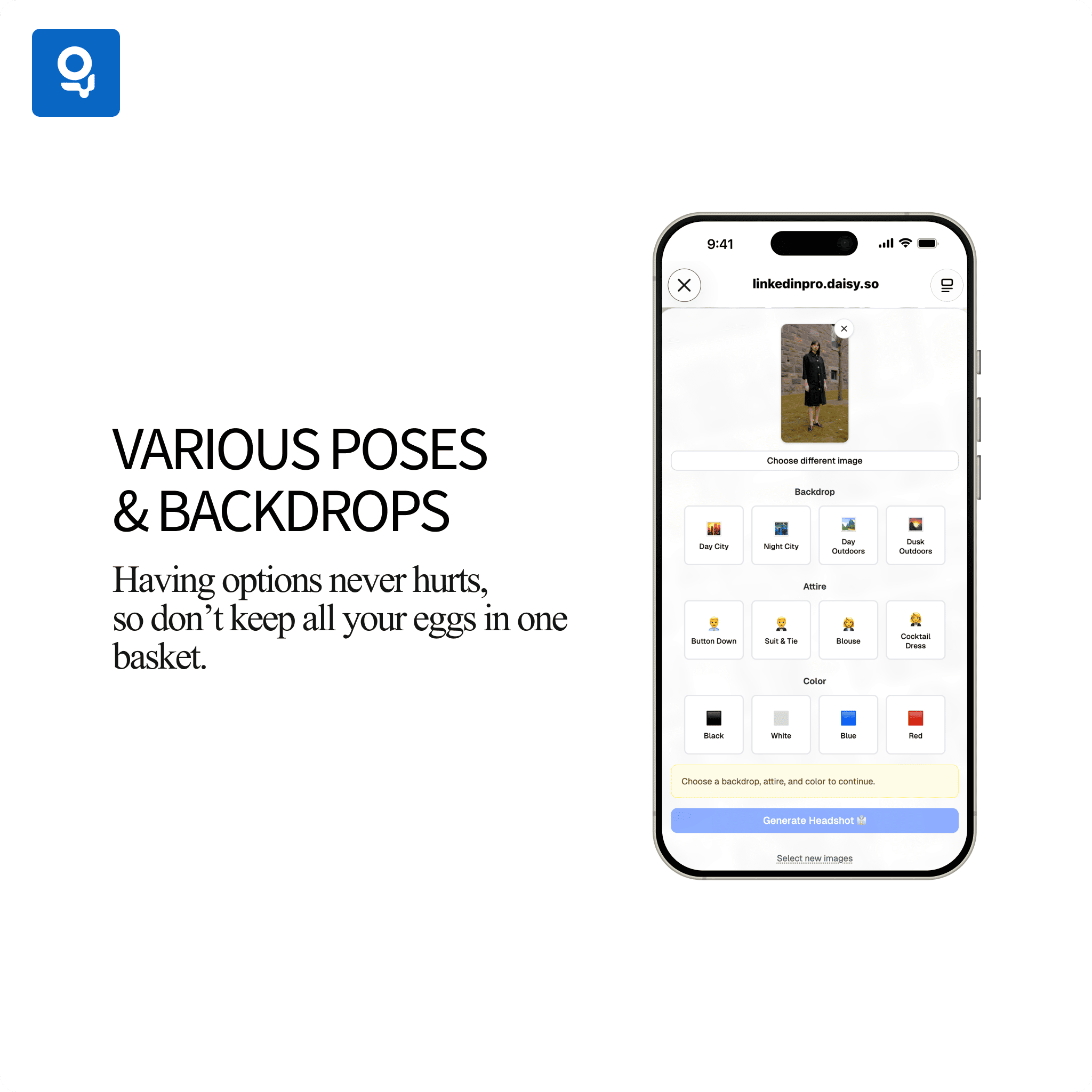 LinkedIn프로 - 단 몇 초 만에 전문적인 LinkedIn 얼굴 사진을 찍을 수 있습니다. 미디어 2