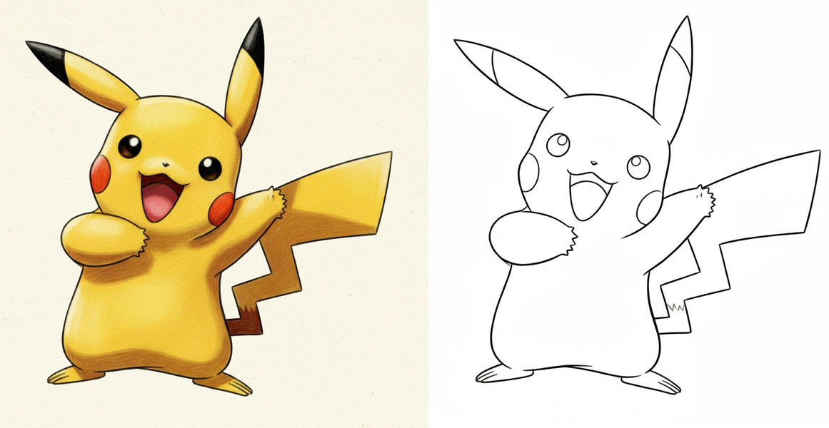 젠컬러링 AI - 어린이, 학생을 위한 AI 컬러링 페이지 생성기. 미디어 1