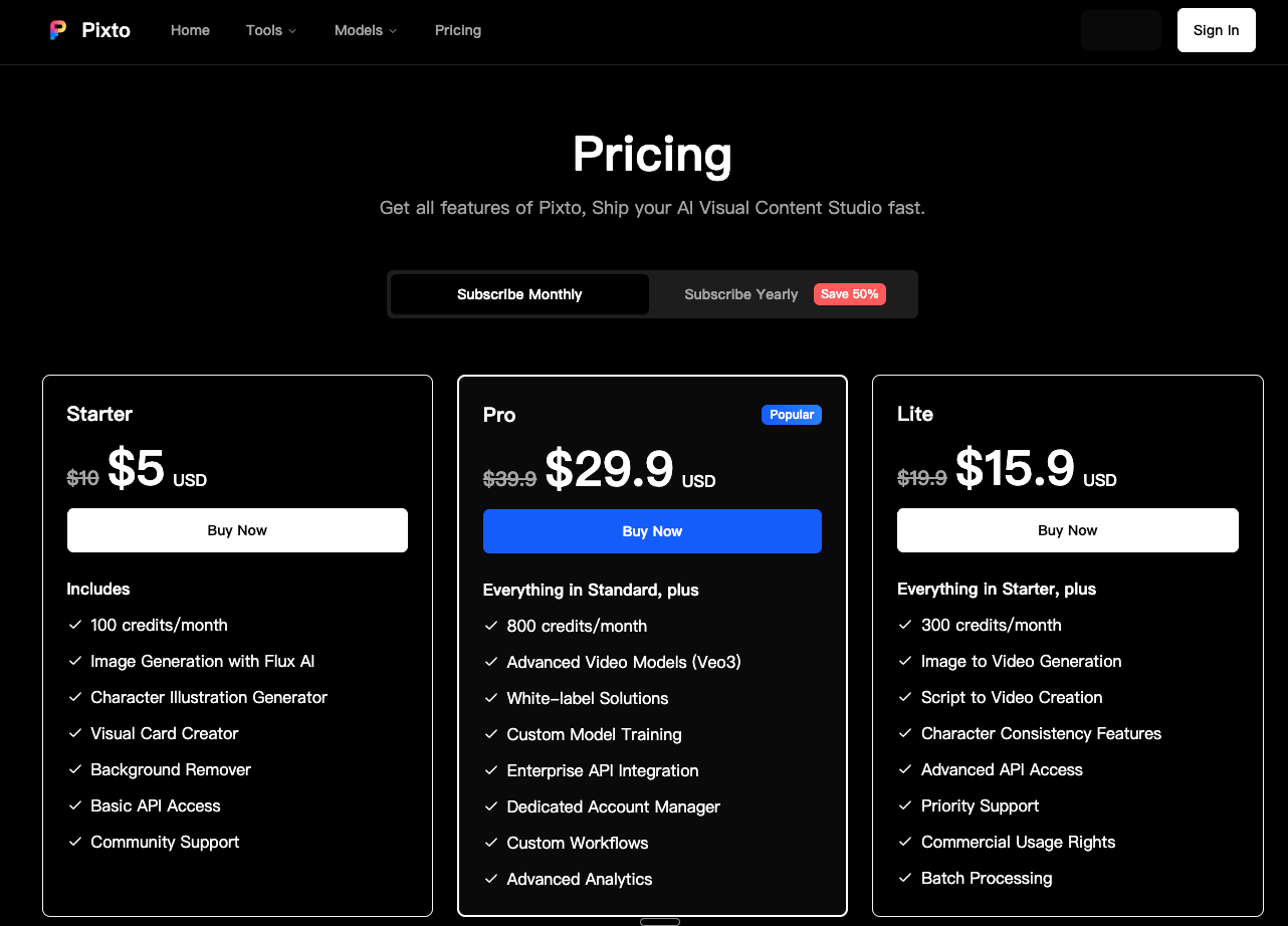 픽스토 AI - 원스톱 AI 이미지 및 비디오 생성 플랫폼 미디어 2