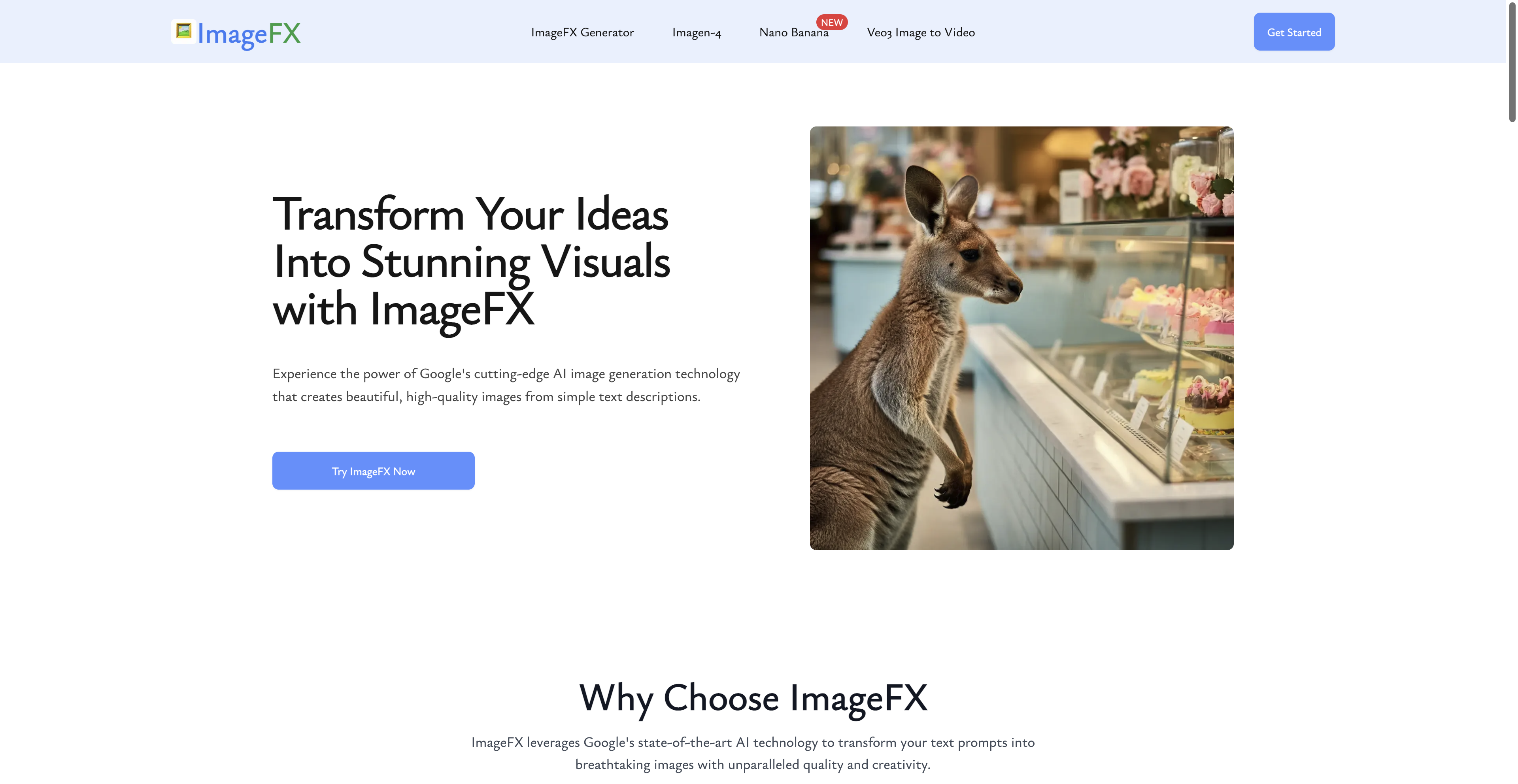 이미지FX - ImageFX - 고급 AI 이미지 생성 미디어 1