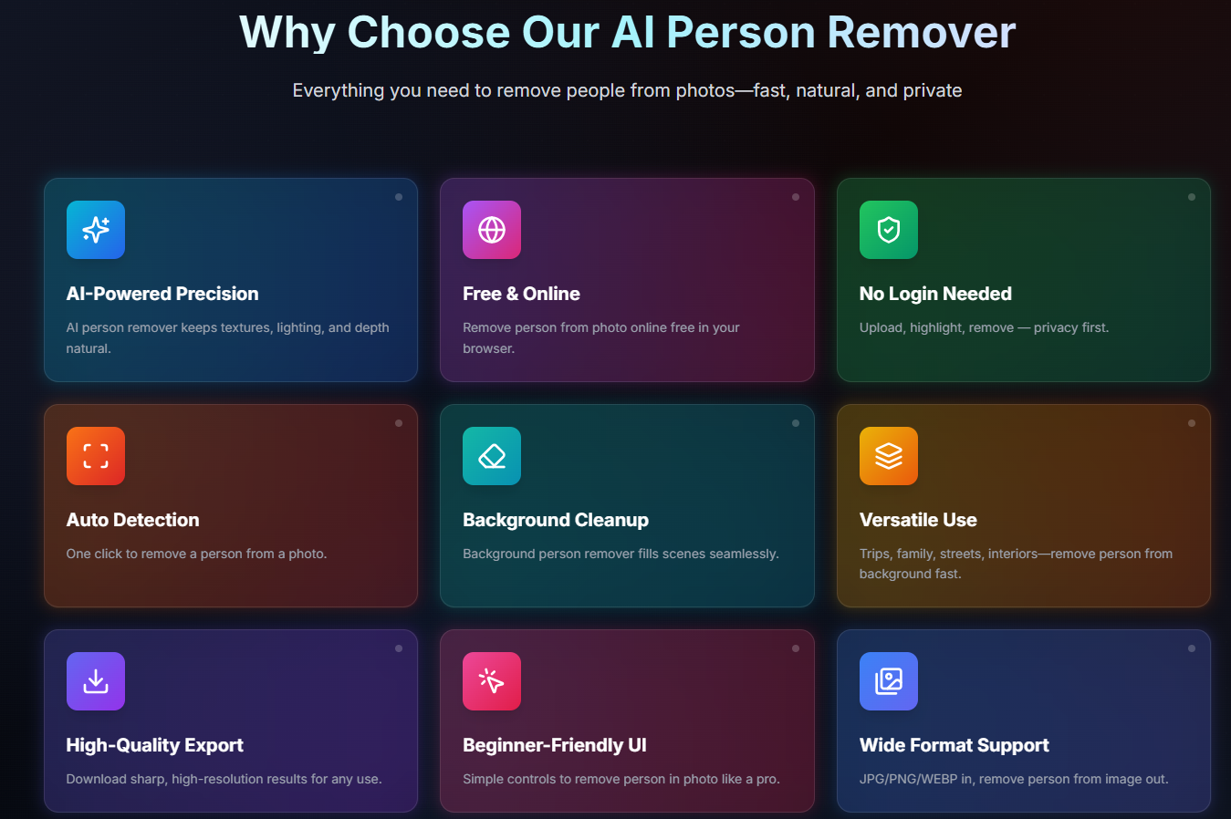 사진에서 사람 제거 - 군중 없이 완벽한 사진을 찍으세요. 미디어 5
