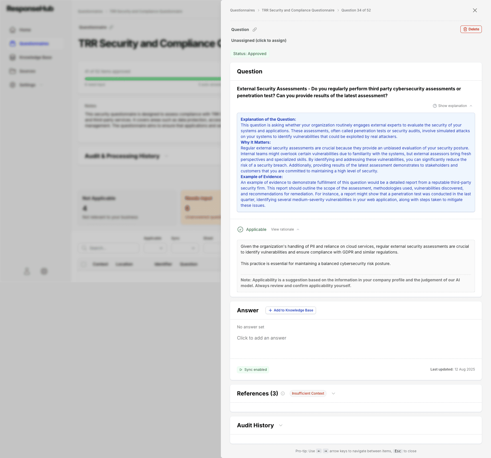 리스폰스허브 - 보안 설문지에 시간을 낭비하지 마세요 미디어 1