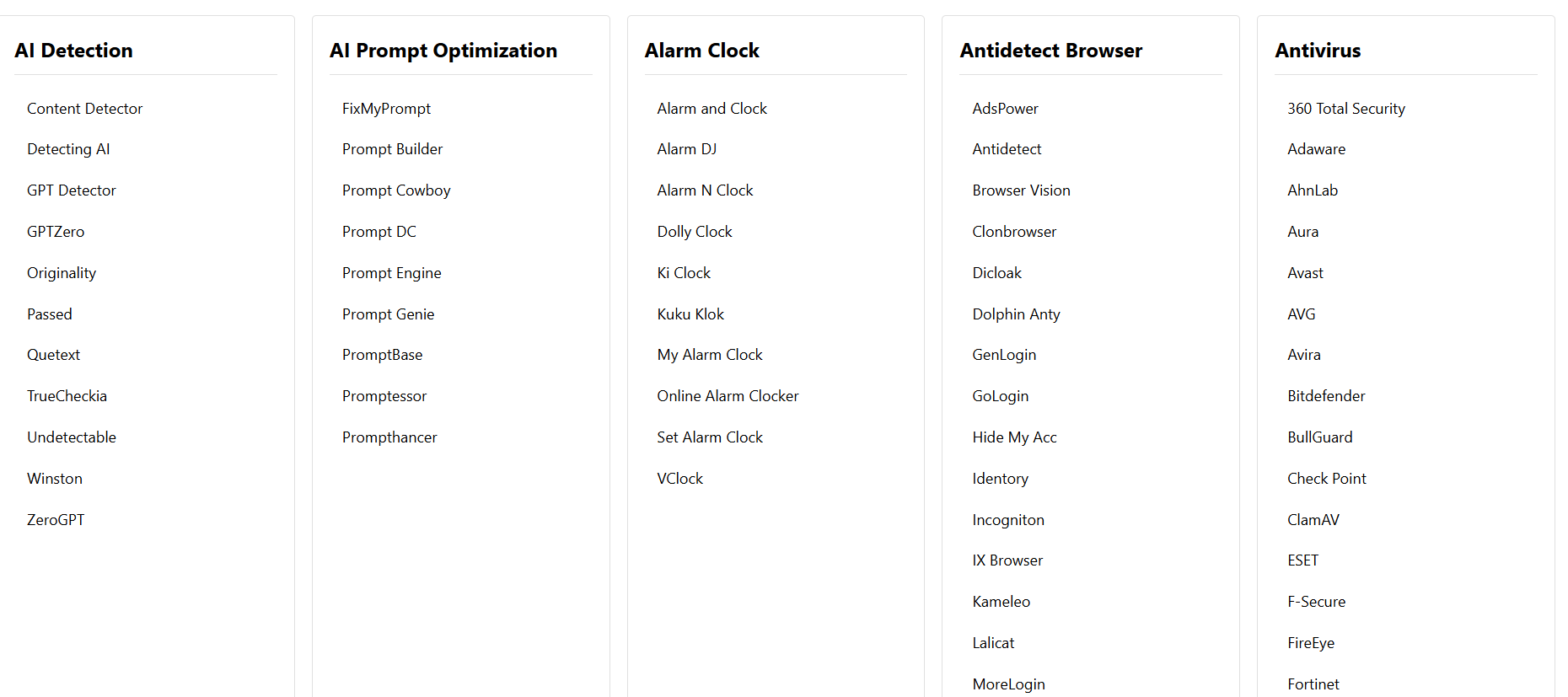 아주 좋은 대안 - 널리 사용되는 소프트웨어 및 디지털 도구에 대한 더 스마트하고 빠른 무료 대안을 찾아보세요. 미디어 2
