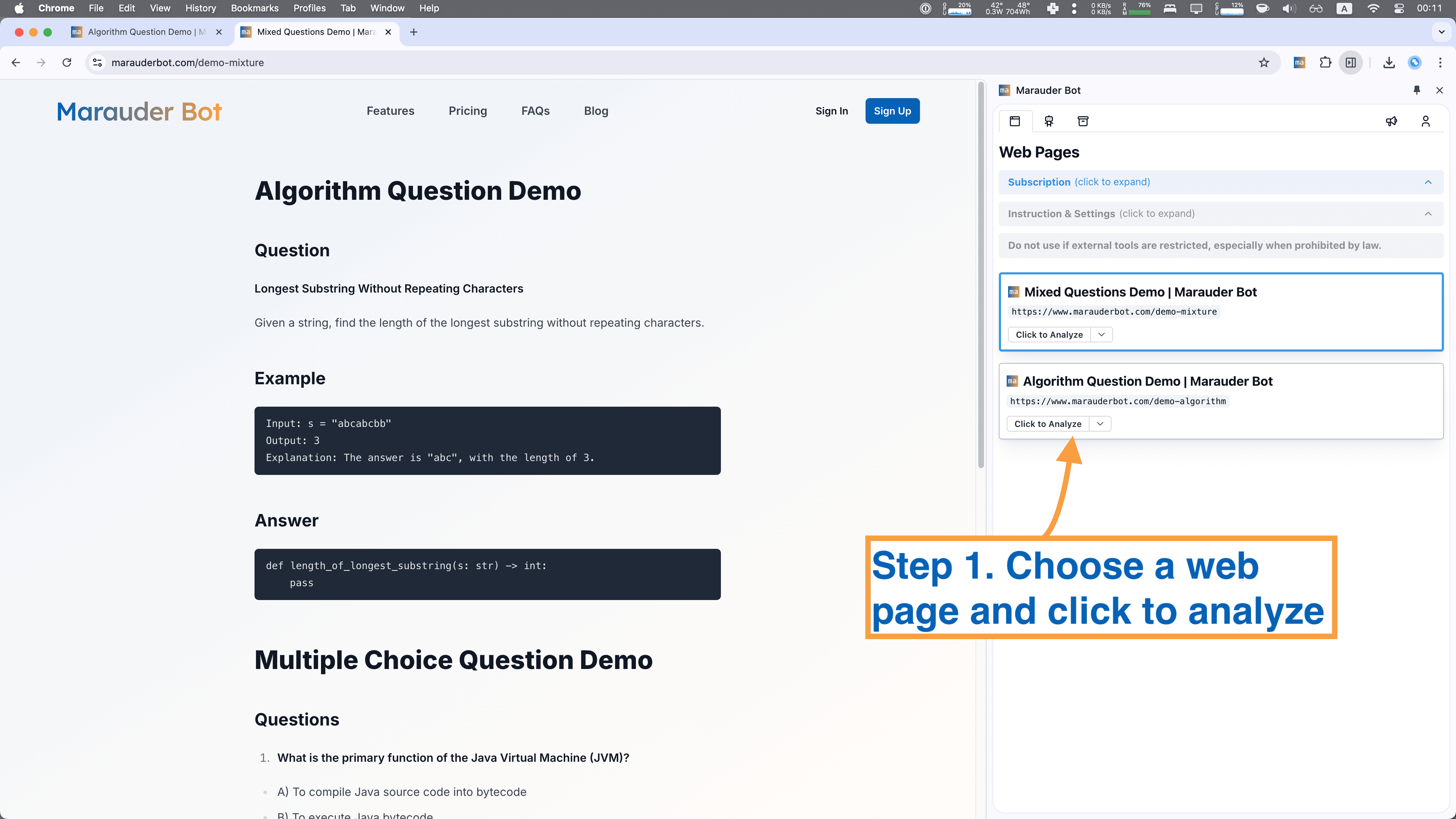 Marauder Bot - 온라인 기술 질문을 위한 AI 부조종사 미디어 1