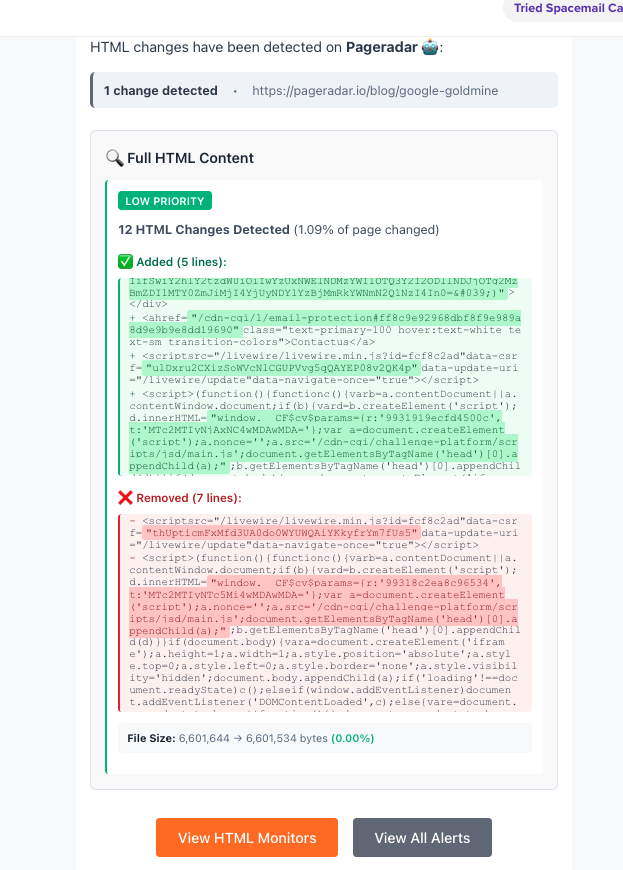 파그라다르 - 최고의 SEO 알림 추적기 - Google보다 먼저 문제를 포착하세요 미디어 3