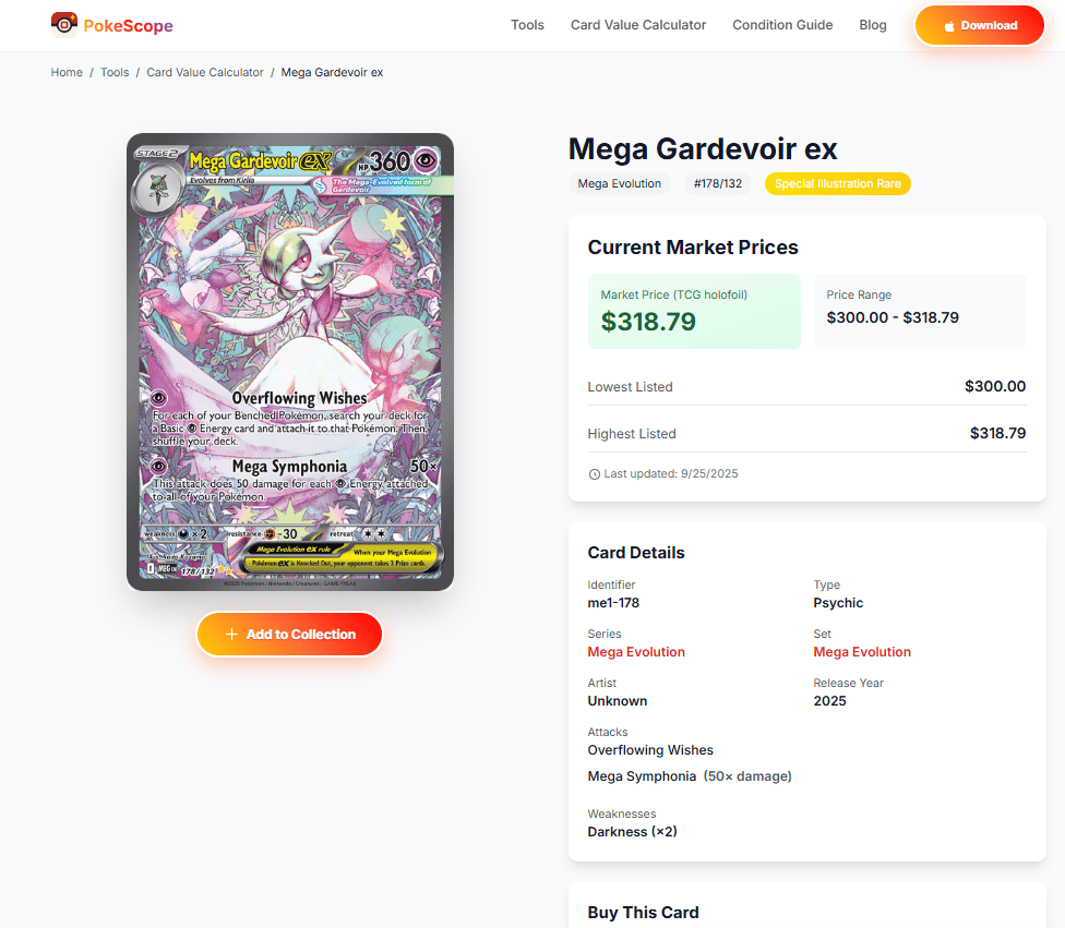 포켓스코프 - 포켓몬 카드 가격 검사기 및 가치 스캐너 앱 미디어 2