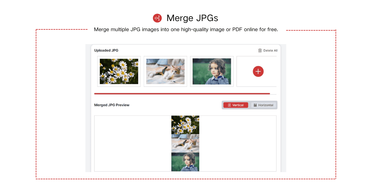 JPGをマージします
